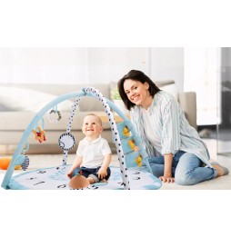 Large 9-in-1 Interactive Educational Play Mat