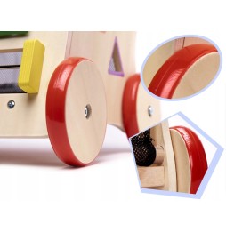 Wooden Educational Push Walker 6-in-1