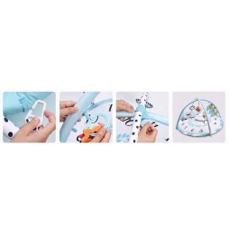 Large 9-in-1 Interactive Educational Play Mat