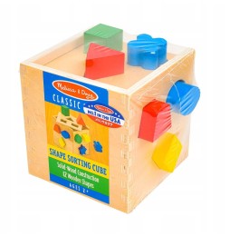 Melissa And Doug Wooden Blocks Cube