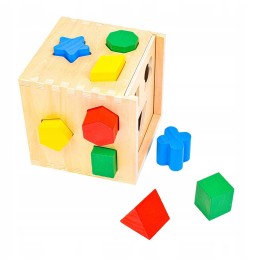 Melissa And Doug Wooden Blocks Cube