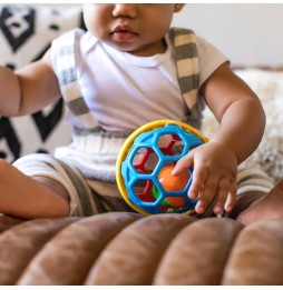 Colorful Plastic Ball with Rattle