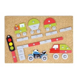 Lena Nail Vehicles 64 Piece Set