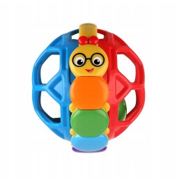 Colorful Plastic Ball with Rattle