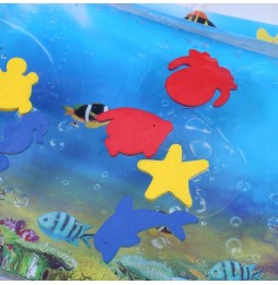 Edukacyjna mata wodna sensoryczna XXL dla niemowląt