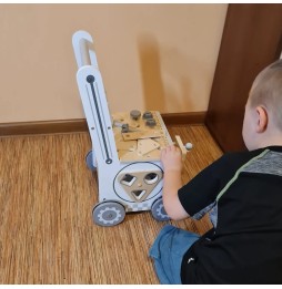 Wooden Workshop Walker 3in1 for Kids