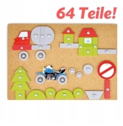 Lena Nail Vehicles 64 Piece Set