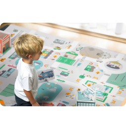 Educational Puzzle Foam Mat 120x120 cm