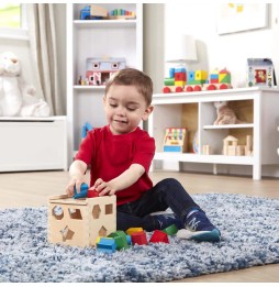 Melissa And Doug Wooden Blocks Cube