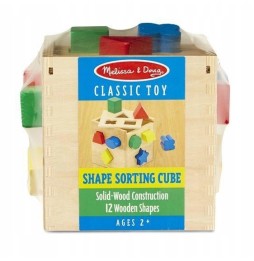 Melissa And Doug Wooden Blocks Cube