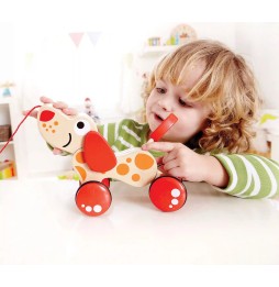 Hape E0347 - Câine de tras