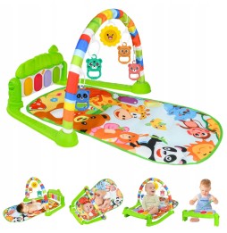 Aomig Educational Play Mat with Music and Lights