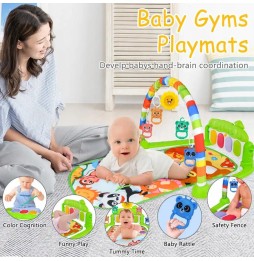 Aomig Educational Play Mat with Music and Lights