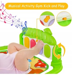 Aomig Educational Play Mat with Music and Lights