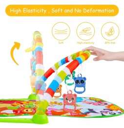 Aomig Educational Play Mat with Music and Lights