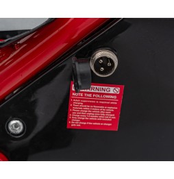 RENEGADE 50R Red Motorcycle - Durable and Strong