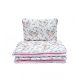 Children's Bedding Set 80x100 cm Strawberries