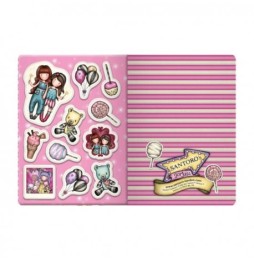 Small Notebook with Gorjuss Stickers