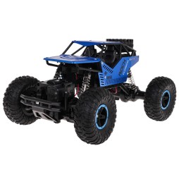 Crawler rover 1:16 r/c albastru - control de la distanță 4x4