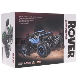 Crawler Rover 1:16 R/C Black Remote Vehicle