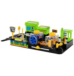 Kids Car Wash Playset with Moving Parts