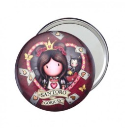 Stylish Compact Gorjuss Mirror - Wonderland