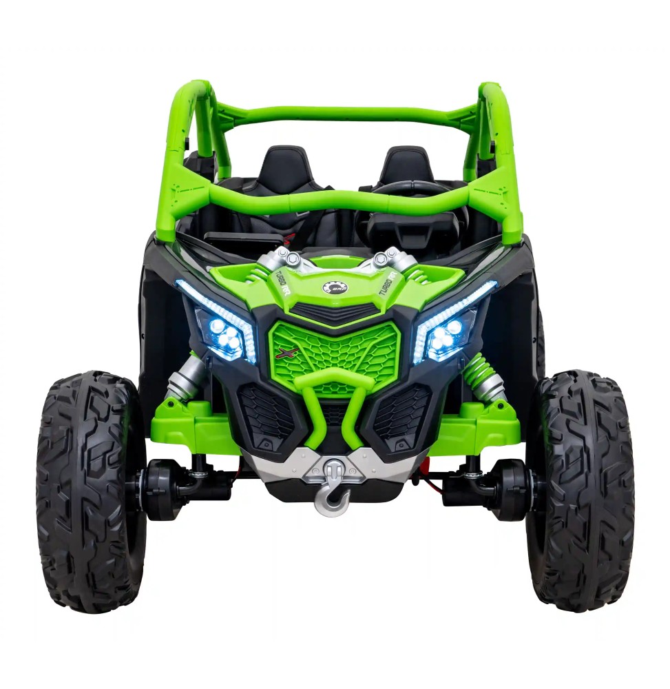 Pojazd buggy maverick turbo rr zielony dla dzieci