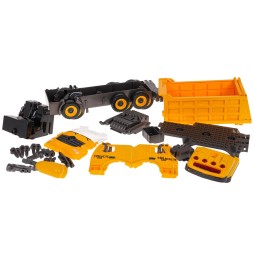 Interactive Dump Truck with Sound and Accessories