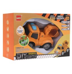 Excavator Truck with Magnets for Kids