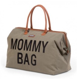 Childhome mommy bag khaki - geantă scutece elegantă