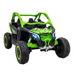 Pojazd buggy maverick turbo rr zielony dla dzieci