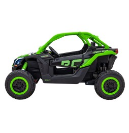 Pojazd buggy maverick turbo rr zielony dla dzieci