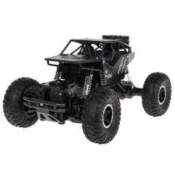 Crawler Rover 1:16 R/C Black Remote Vehicle