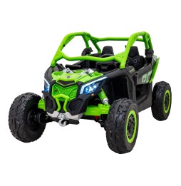 Pojazd buggy maverick turbo rr zielony dla dzieci