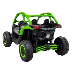 Pojazd buggy maverick turbo rr zielony dla dzieci