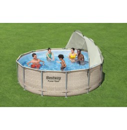 Copertină piscine grădină 305-549cm bestway UV