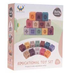 Set of 12 Sensory Dice for Babies