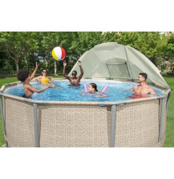 Copertină piscine grădină 305-549cm bestway UV