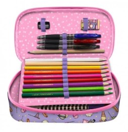 Expandable Pencil Case with Supplies - First Prize