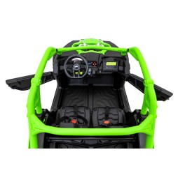 Pojazd buggy maverick turbo rr zielony dla dzieci