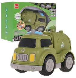 Magnetic Garbage Truck Toy for Kids