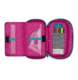 Expandable Pencil Case with Accessories - Fireworks