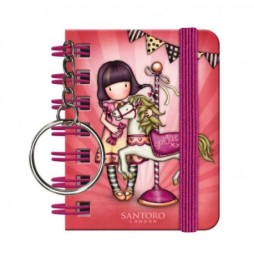 Small Notepad with Keychain - Gorjuss