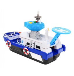 Police Boat 2-in-1 for Kids with Accessories and Sounds