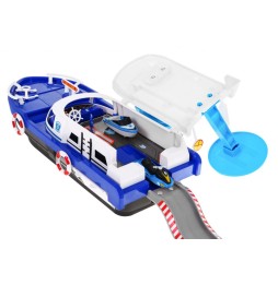 Police Boat 2-in-1 for Kids with Accessories and Sounds