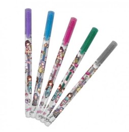 Set of 5 Gorjuss Fairground Gel Pens