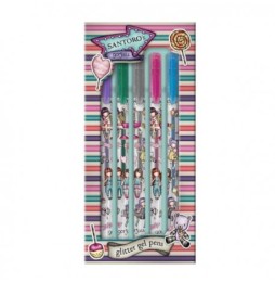 Set of 5 Gorjuss Fairground Gel Pens