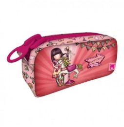 Pencil Case with Large Zipper Gorjuss Carousel