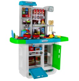 Huge Blue Kitchen for Kids 3+ with Interactive Features