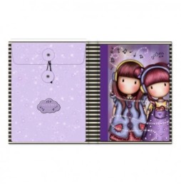 Notebook with School Supplies - Gorjuss - Melodies